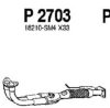 FENNO P2703 Exhaust Pipe